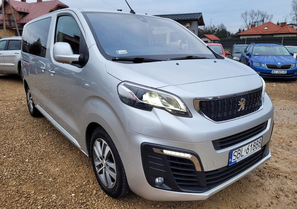 Peugeot Traveller cena 149900 przebieg: 96000, rok produkcji 2018 z Bieruń małe 232